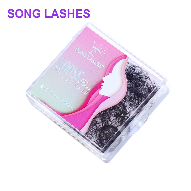 Eyelash Extension Course - Song Lashes Promade Fans 3D-10D07 Pointy
