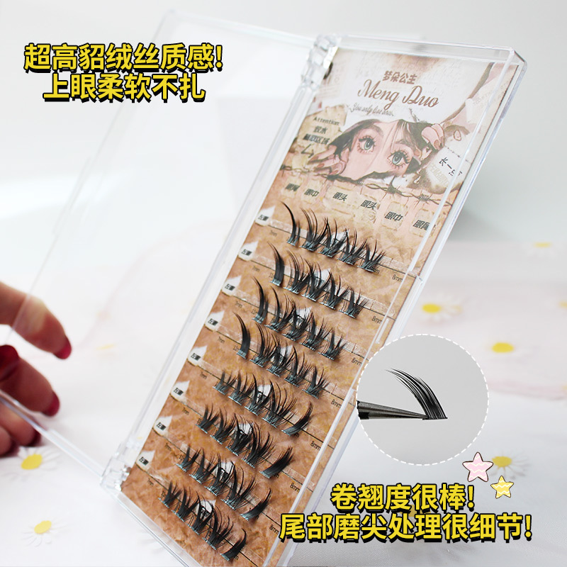 New Cat Eye Mink Eyelashes 3D  - Eyelash Extension Volume Cat Eye recension och pris