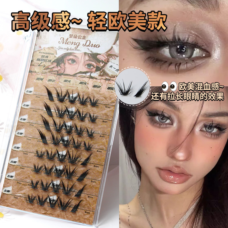 New Cat Eye Mink Eyelashes 3D  - Eyelash Extension Volume Cat Eye recension och pris