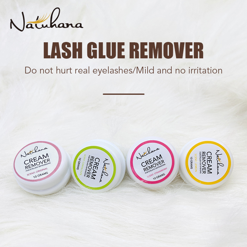 NATUHANA Professional Lash Glu - Lash Removal Cream recension och pris