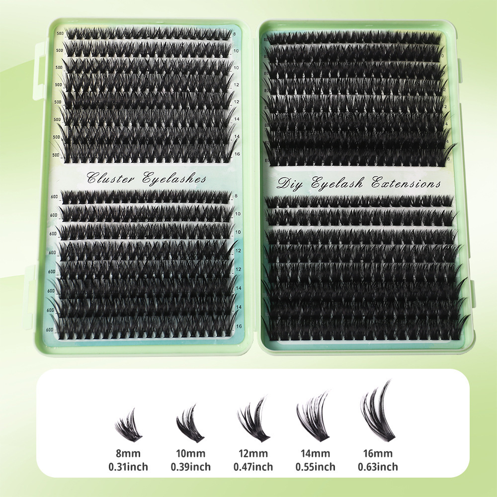 Lashes Cluster DIY Lash Extens - Eyelash Extension Volume Cat Eye recension och pris