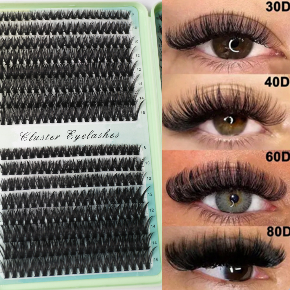 Lashes Cluster DIY Lash Extens - Eyelash Extension Volume Cat Eye recension och pris