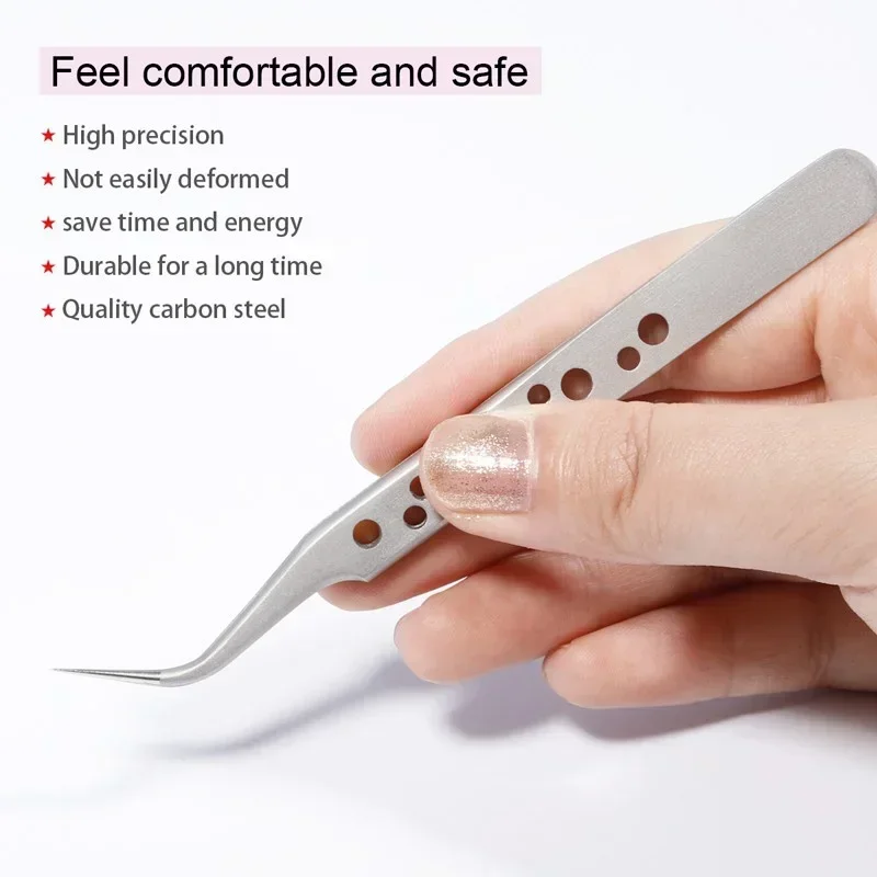 Eyelash Extension Tweezers Sta - Lash Removal Cream recension och pris