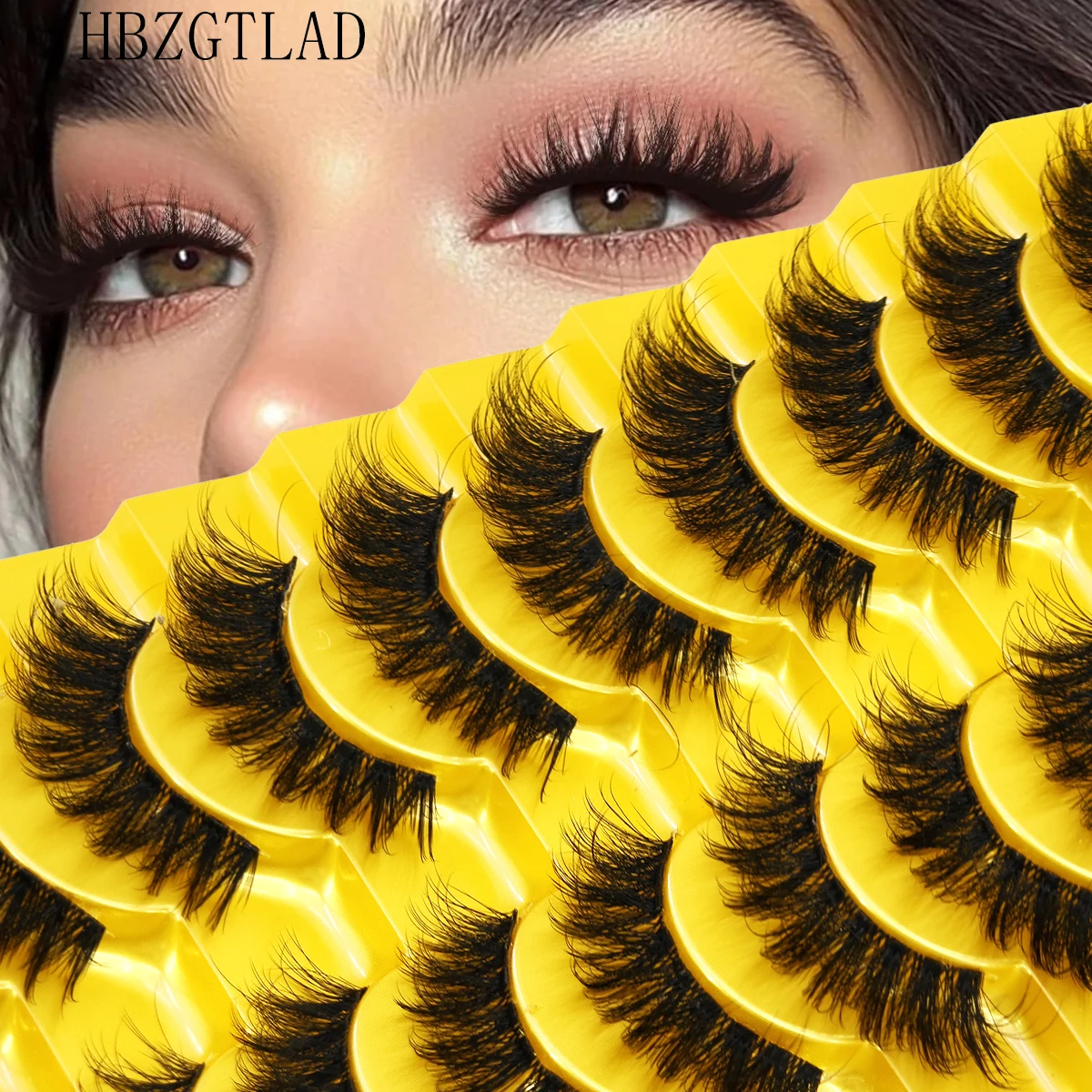 AMSDCN 7D Cat Eye Fluffy Mink  - Eyelash Extension Volume Cat Eye recension och pris