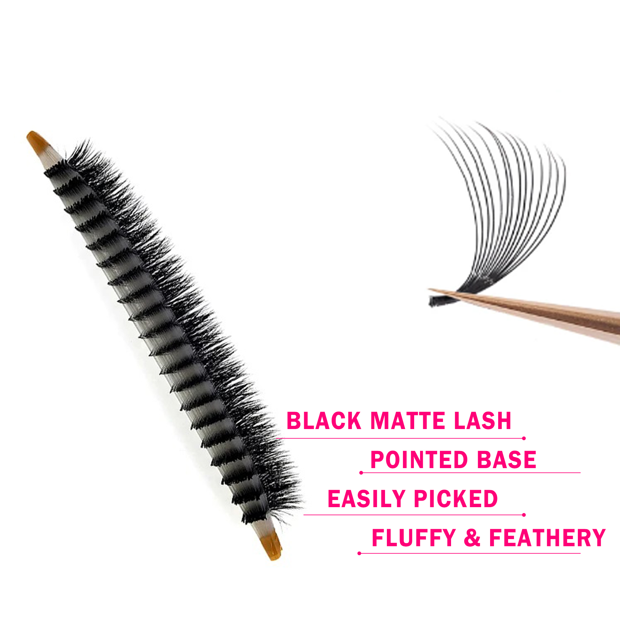 CoMango 600Fans Premade Volume - Eyelash Extension Volume Cat Eye recension och pris