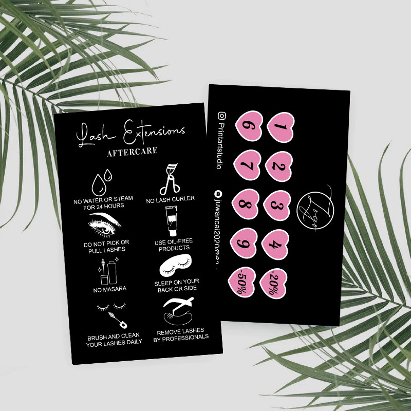 Custom Lash Extensions instruc - Eyelash Extension Logo Design recension och pris