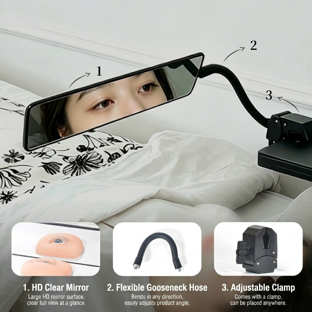 New Eyelash Extension Mirror A - Eyelash Extension Course recension och pris