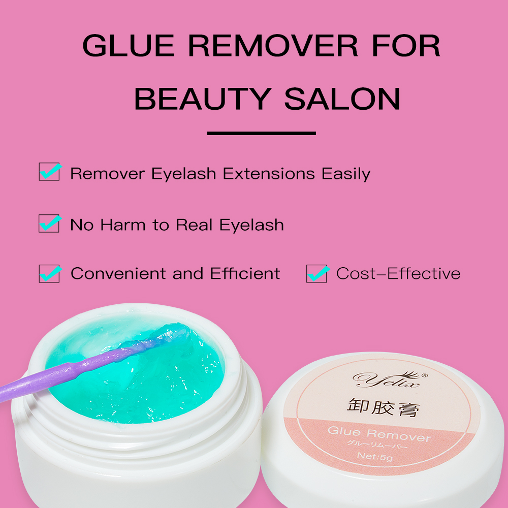 Yelix Lash Glue Remover Profes - Lash Removal Cream recension och pris
