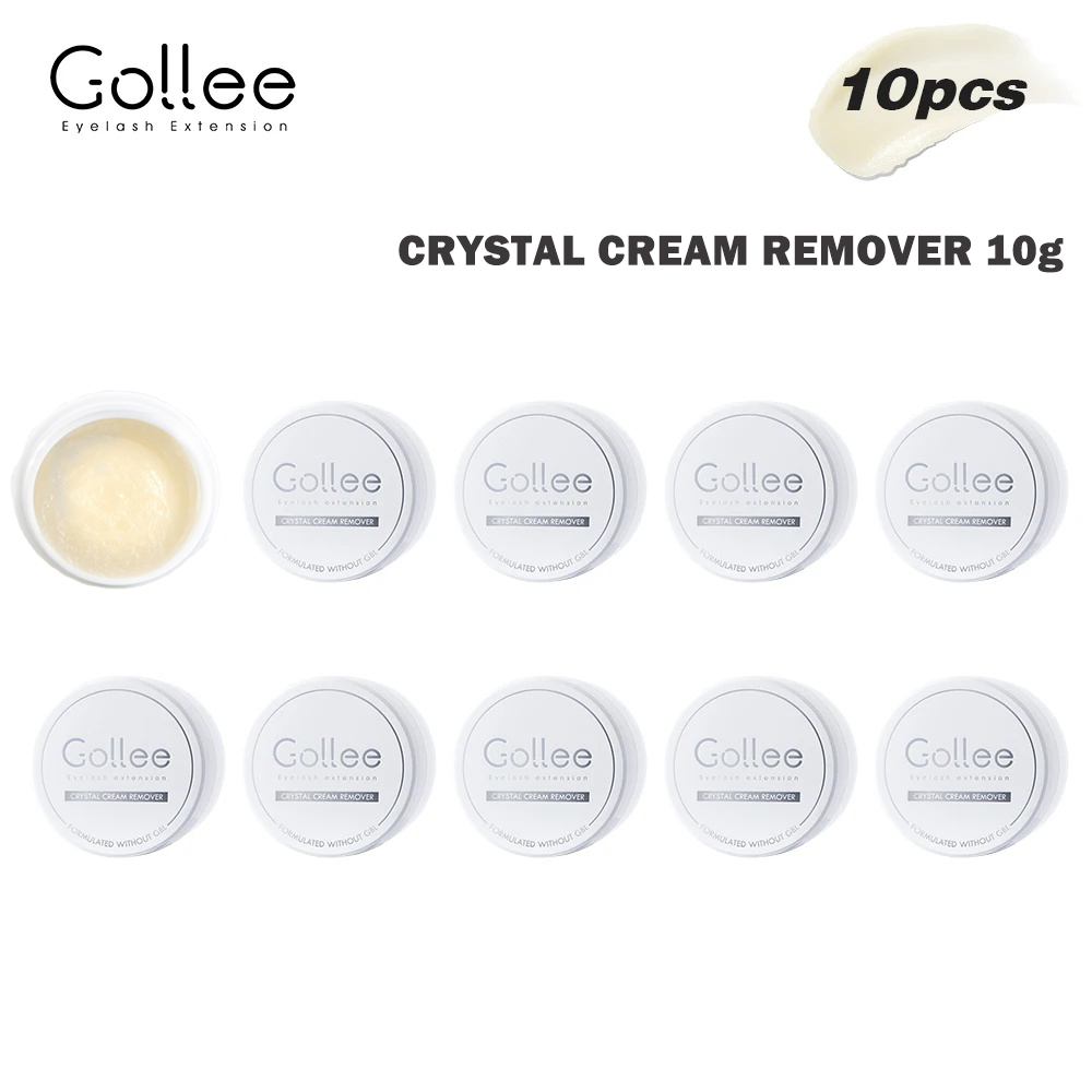 Gollee 5/10 PCS Professional E - Lash Removal Cream recension och pris