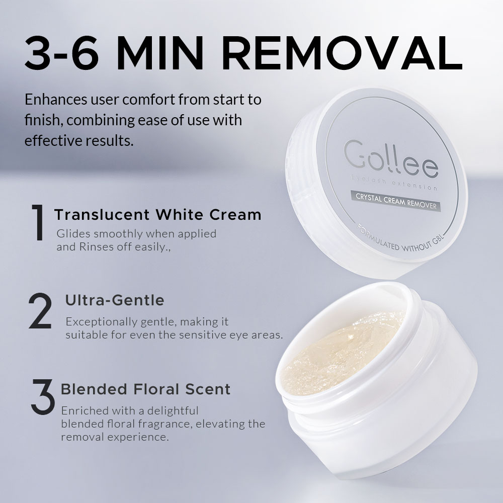Gollee 5/10 PCS Professional E - Lash Removal Cream recension och pris