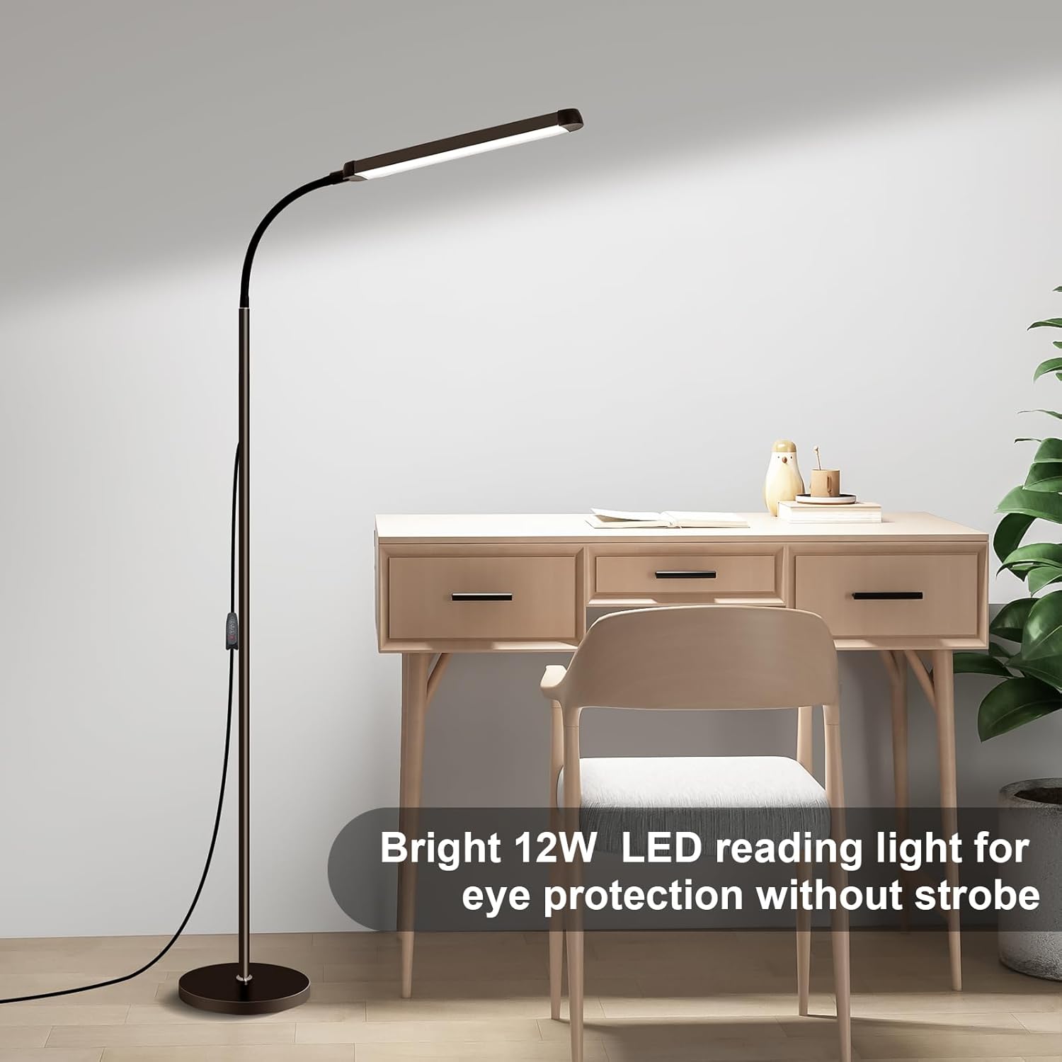 LED Floor Lamp, Reading Floor  - Eyelash Extension No 11 recension och pris