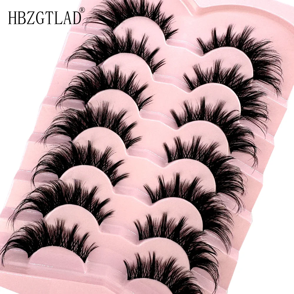 HBZGTLADMink Lashes Wispy Cat  - Eyelash Extension Volume Cat Eye recension och pris