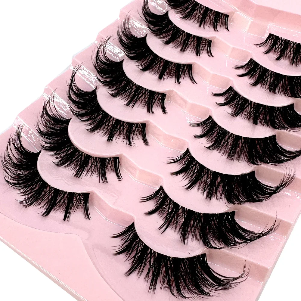 HBZGTLADMink Lashes Wispy Cat  - Eyelash Extension Volume Cat Eye recension och pris
