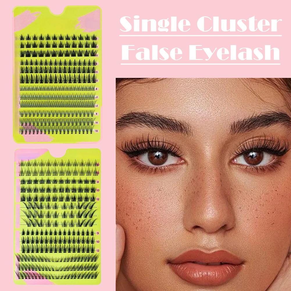 Natural Cluster False Eyelashe - Eyelash Extension Volume Cat Eye recension och pris