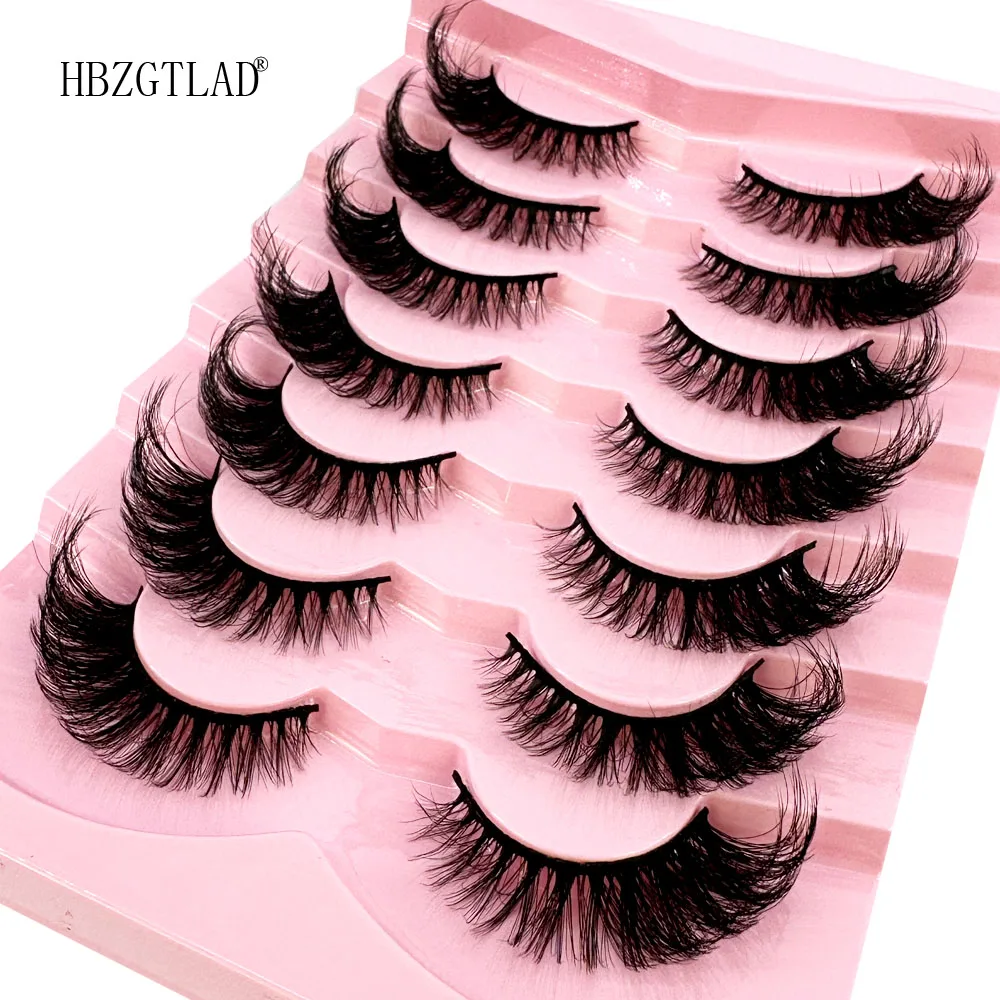 7pairs Thick Cat Eye Lashes Fl - Eyelash Extension Volume Cat Eye recension och pris