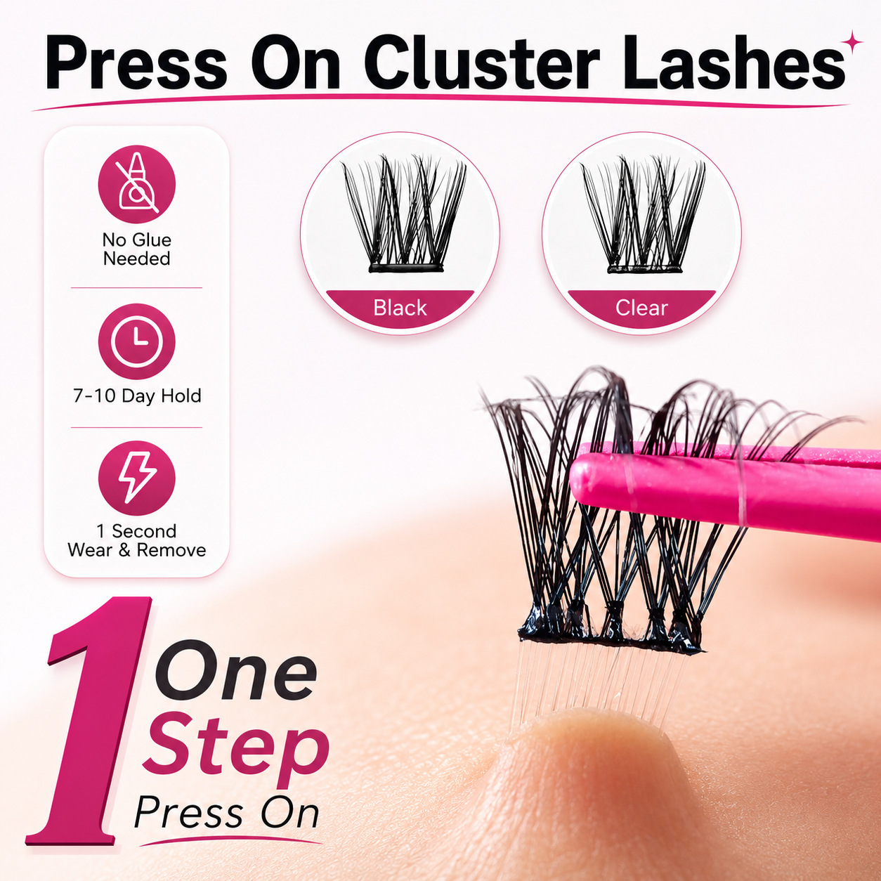 WINKLURE Self-Adhesive False E - Eyelash Extension Volume Cat Eye recension och pris